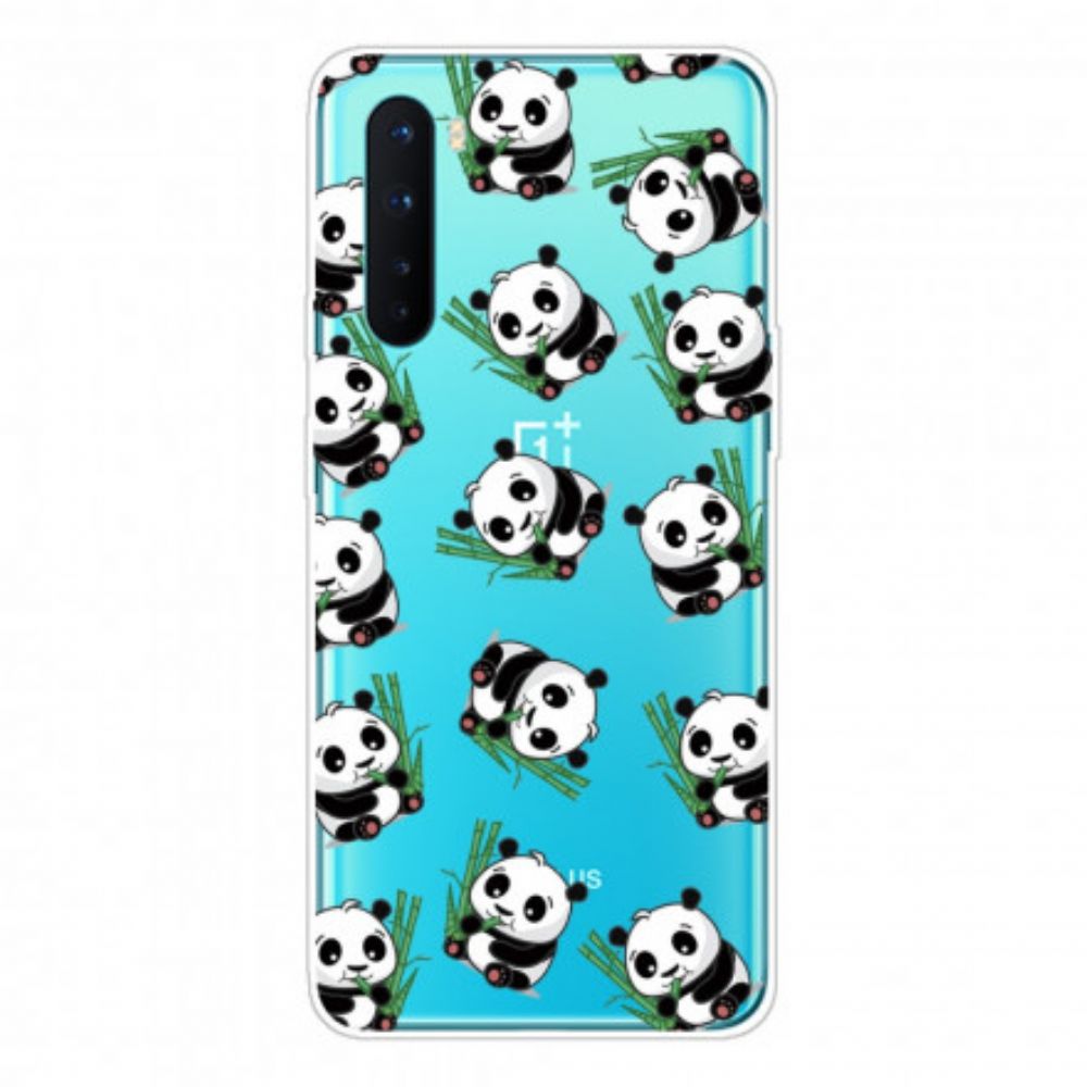 Hoesje voor OnePlus Nord Kleine Panda's