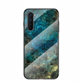 Hoesje voor OnePlus Nord Premium Kleuren Gehard Glas