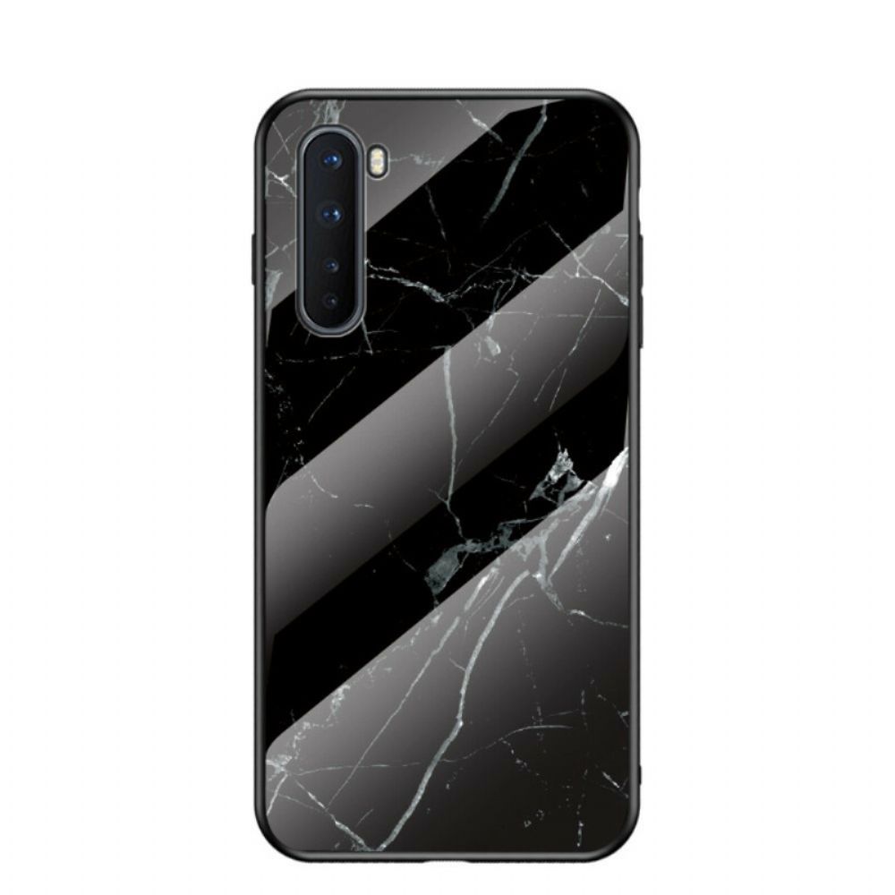 Hoesje voor OnePlus Nord Premium Kleuren Gehard Glas