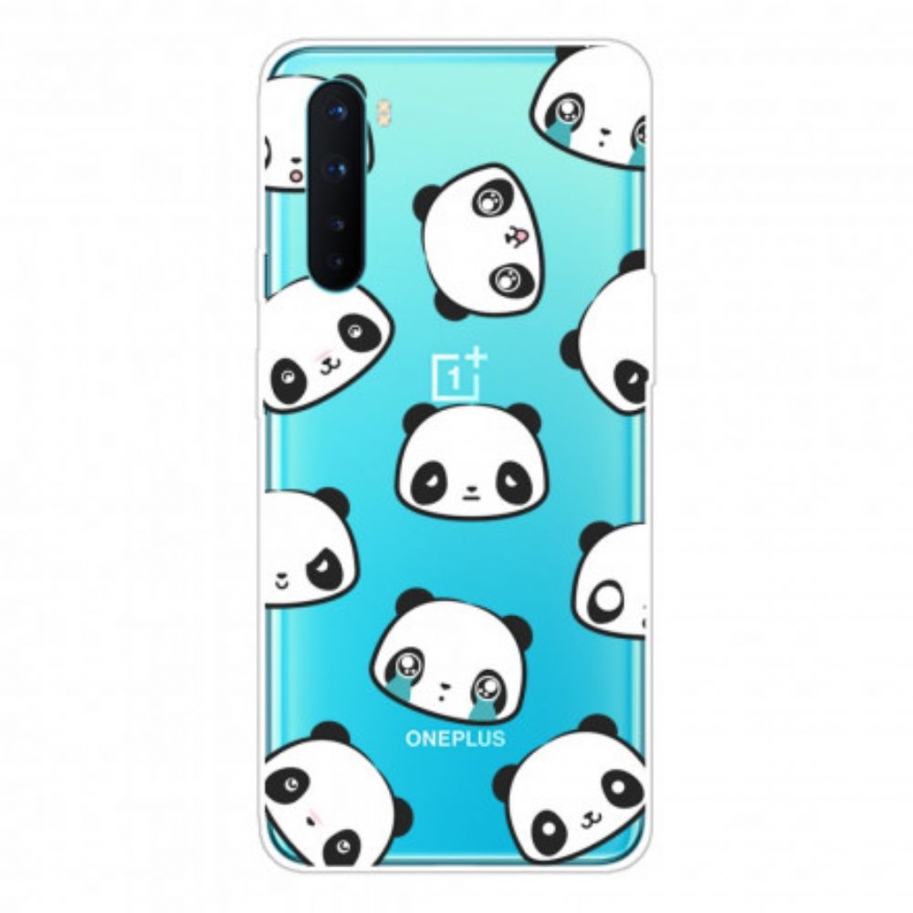 Hoesje voor OnePlus Nord Sentimentele Panda's