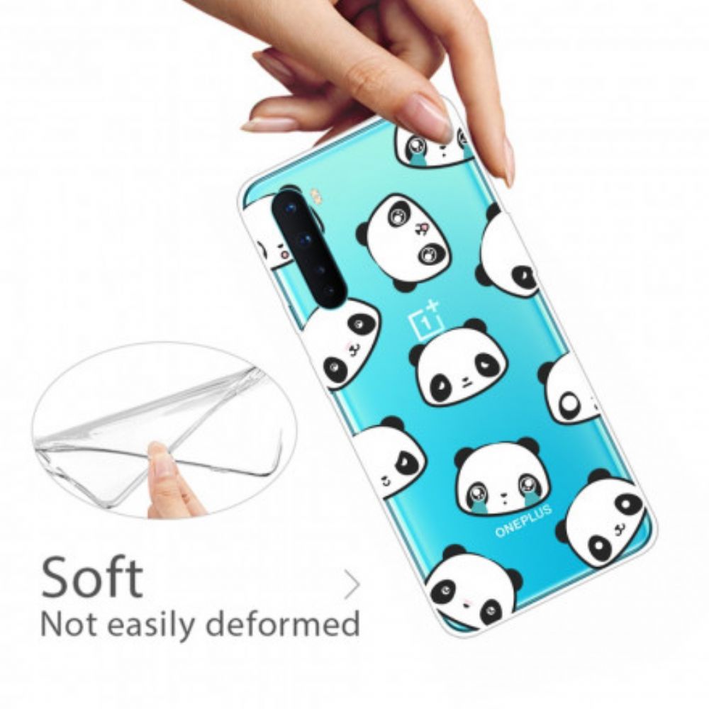 Hoesje voor OnePlus Nord Sentimentele Panda's