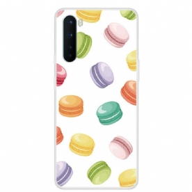 Hoesje voor OnePlus Nord Zoete Macarons