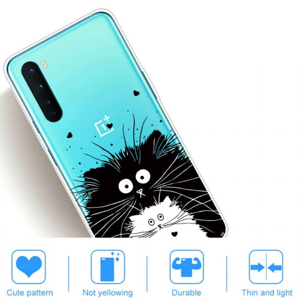 Telefoonhoesje voor OnePlus Nord Kijk Naar De Katten