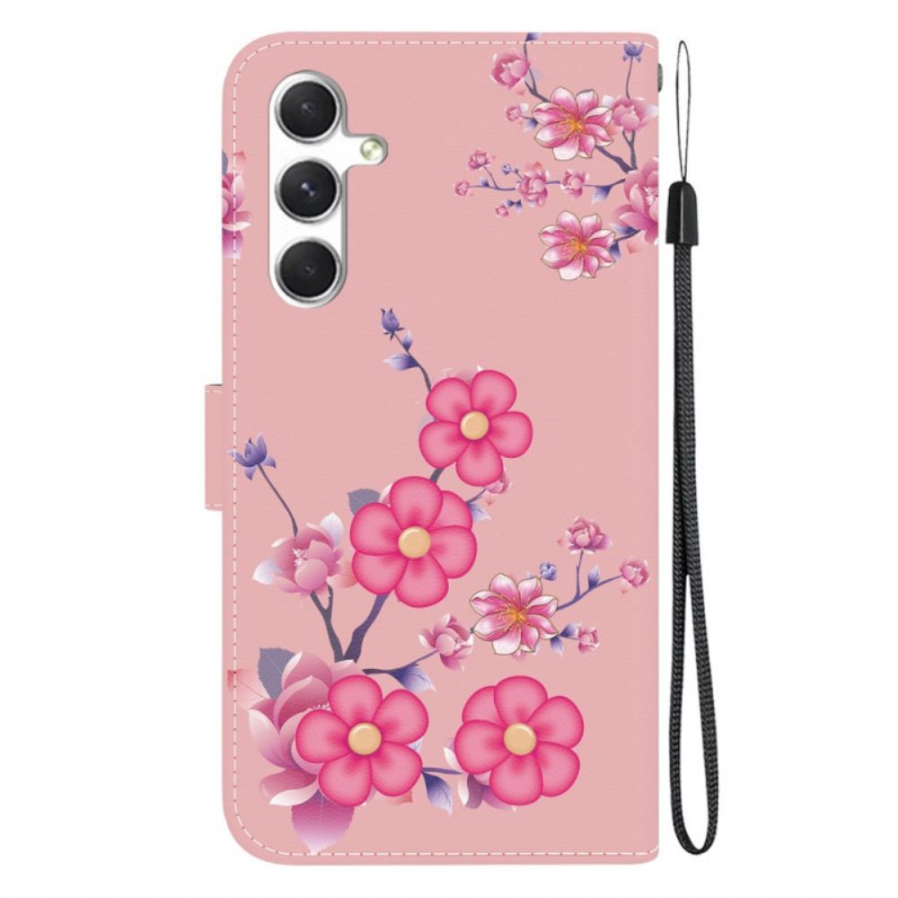 Bescherming Hoesje Samsung Galaxy S24 Plus 5g Sakura-band