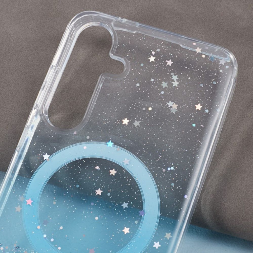 Case Hoesje Samsung Galaxy S24 Plus 5g Telefoonhoesje Magsafe-compatibele Glitters