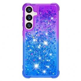 Hoesje Samsung Galaxy S24 Plus 5g Vloeibare Glitters