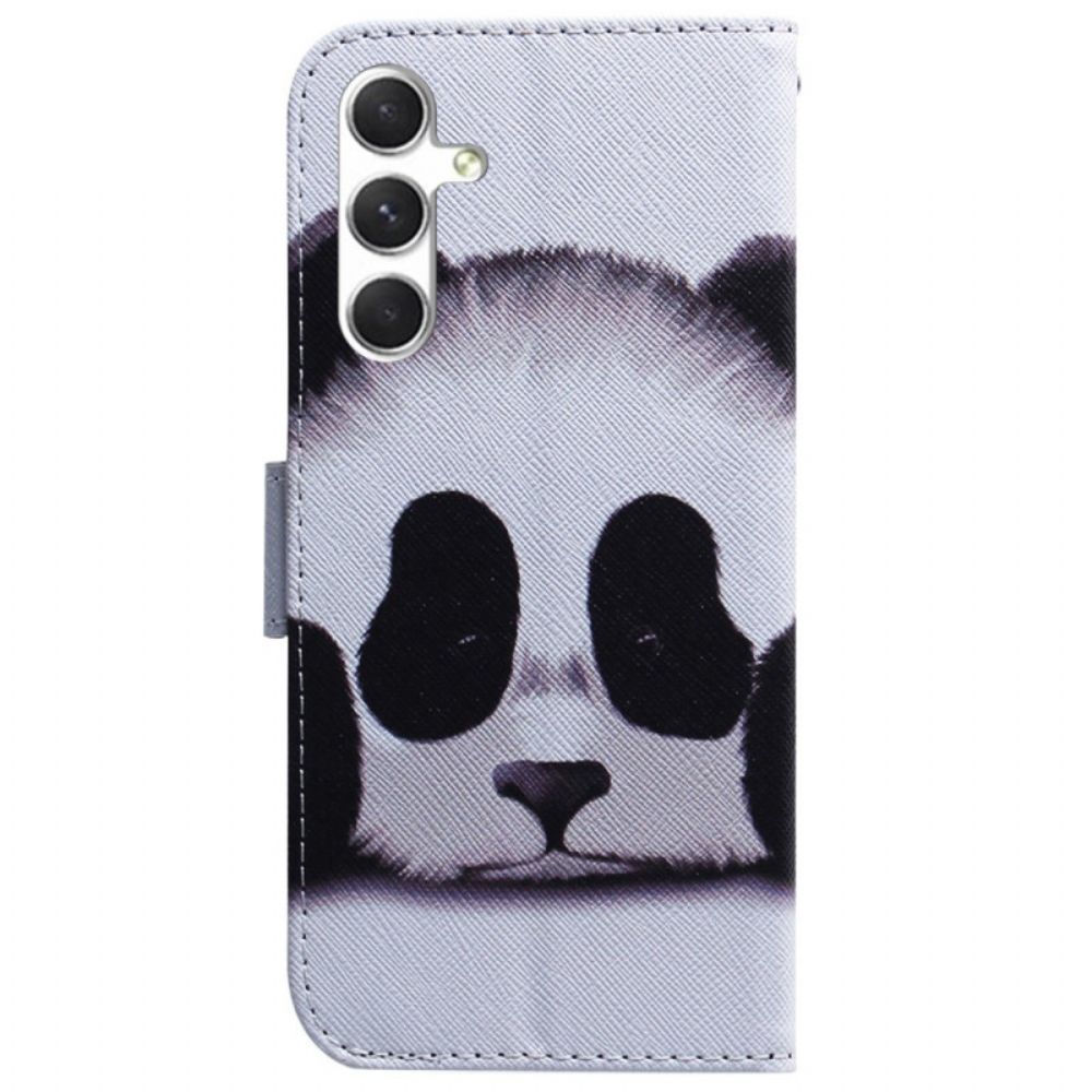 Leren Hoesje Samsung Galaxy S24 Plus 5g Panda