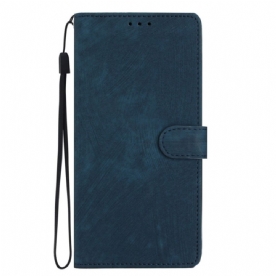 Leren Hoesje Voor Samsung Galaxy S24 Plus 5g Leren Bandstijl