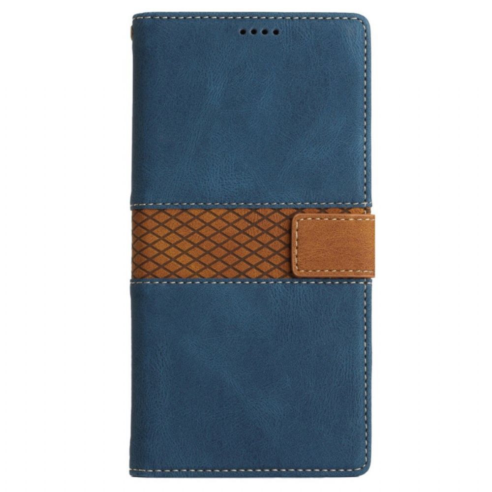 Leren Hoesje Voor Samsung Galaxy S24 Plus 5g Fries