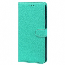 Leren Hoesje Voor Samsung Galaxy S24 Plus 5g Litchi-textuur