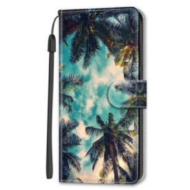 Leren Hoesje Voor Samsung Galaxy S24 Plus 5g Riempalmen