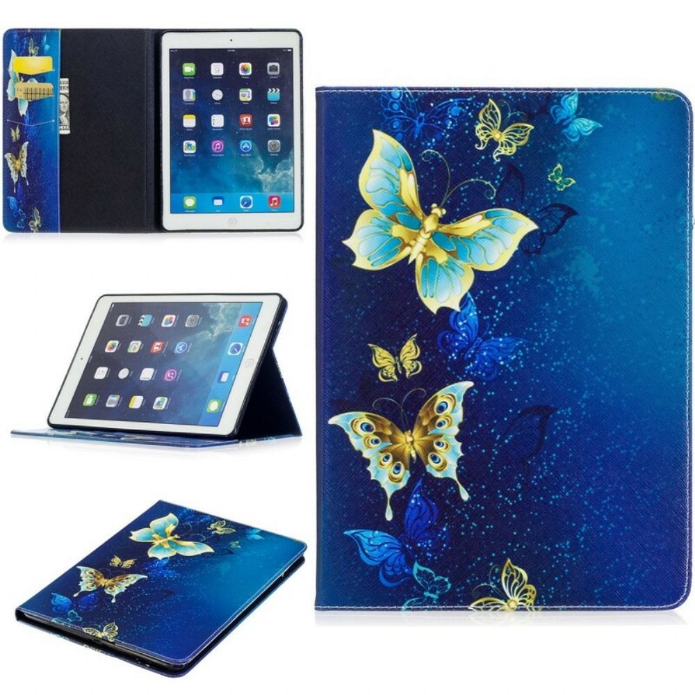 Folio-hoesje voor iPad Air Vlinders In De Nacht