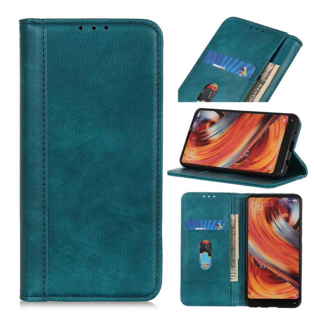 Bescherming Hoesje voor Samsung Galaxy S20 Folio-hoesje Elegance Split Litchi Leer