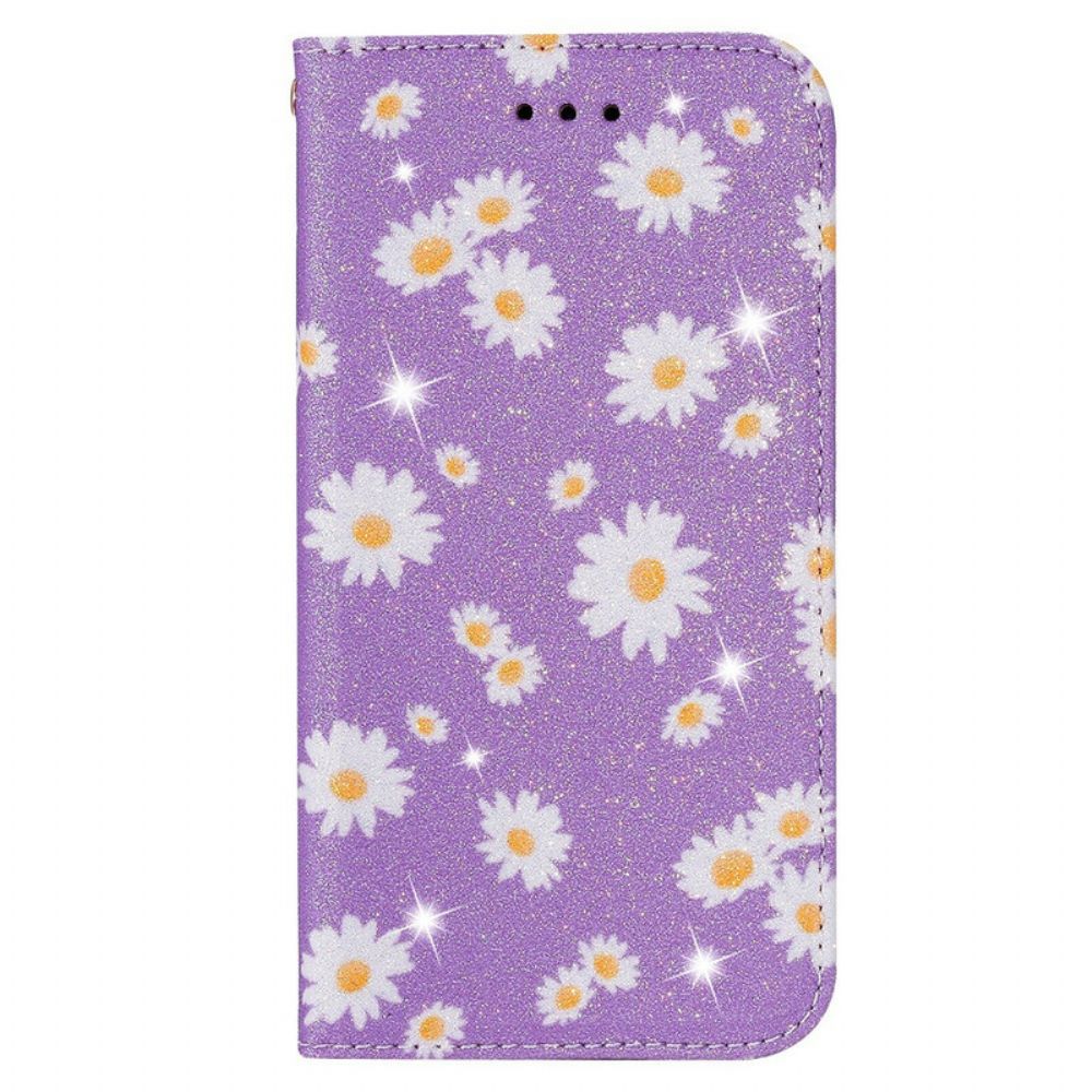 Bescherming Hoesje voor Samsung Galaxy S20 Folio-hoesje Madeliefjes