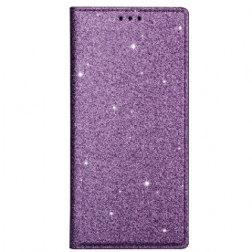 Bescherming Hoesje voor Samsung Galaxy S20 Folio-hoesje Paillettenstijl