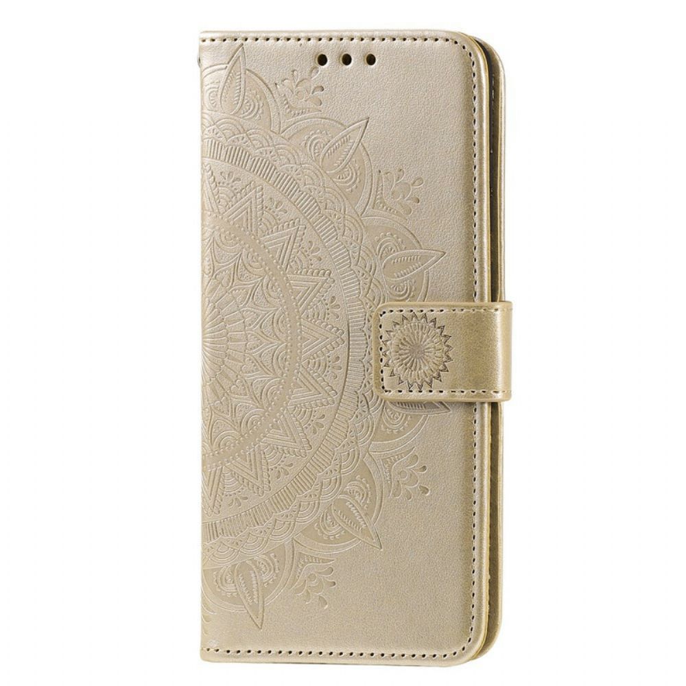 Flip Case voor Samsung Galaxy S20 Zon Mandala