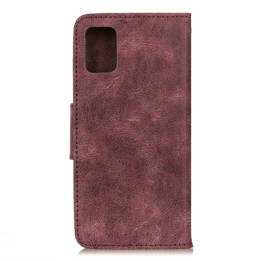 Folio-hoesje voor Samsung Galaxy S20 Flip Case Vintage Magnetische Klep