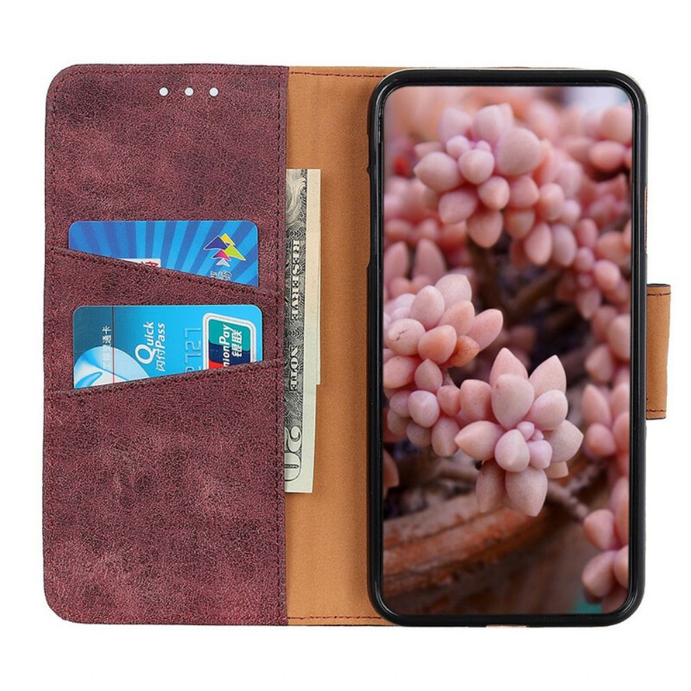 Folio-hoesje voor Samsung Galaxy S20 Flip Case Vintage Magnetische Klep