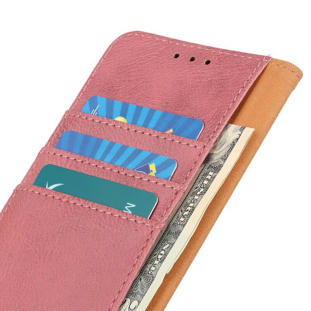 Folio-hoesje voor Samsung Galaxy S20 Imitatieleer Khazneh