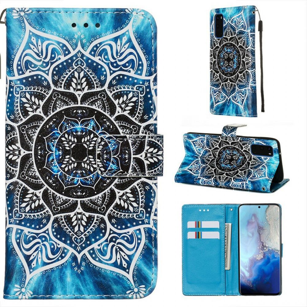 Folio-hoesje voor Samsung Galaxy S20 Mandala In De Lucht