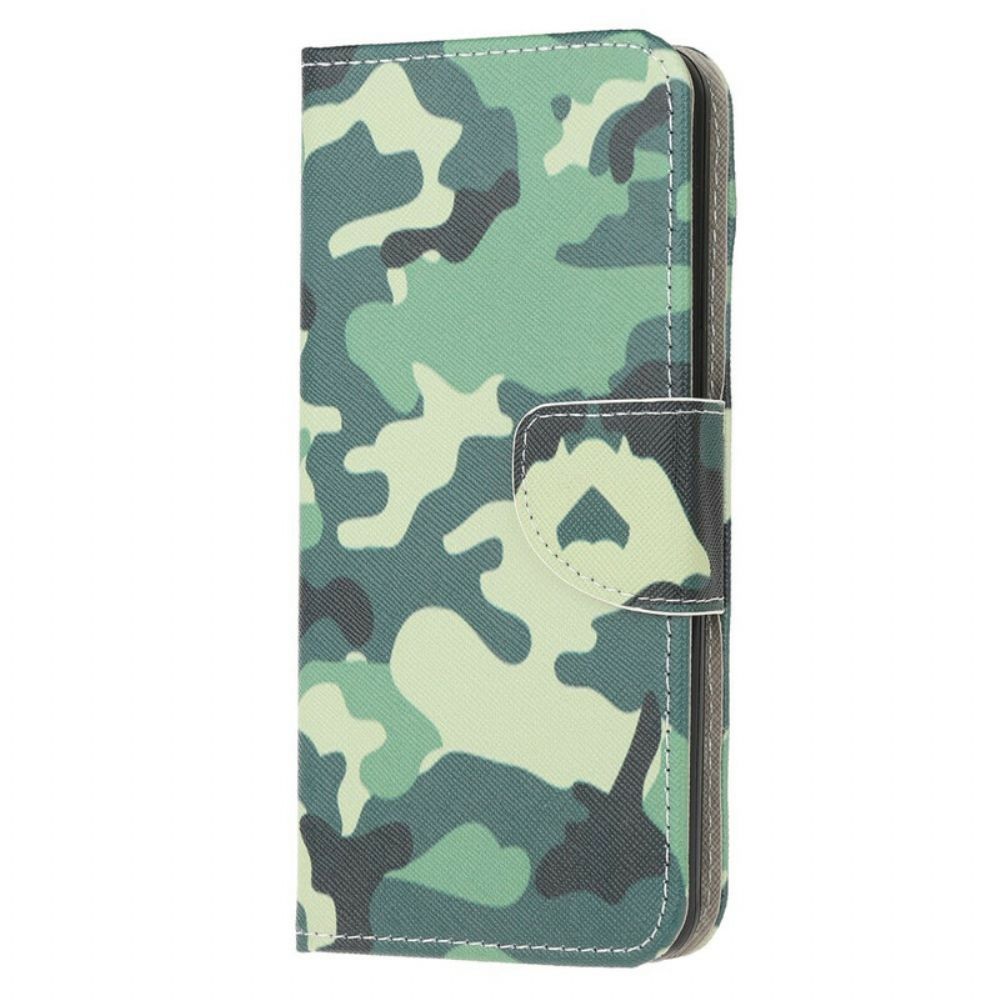 Folio-hoesje voor Samsung Galaxy S20 Militaire Camouflage