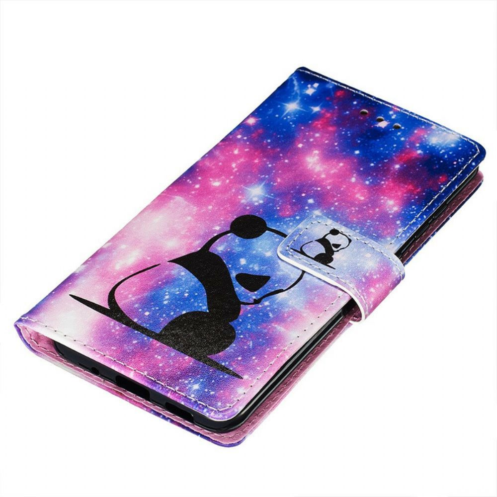 Folio-hoesje voor Samsung Galaxy S20 Panda Galaxy