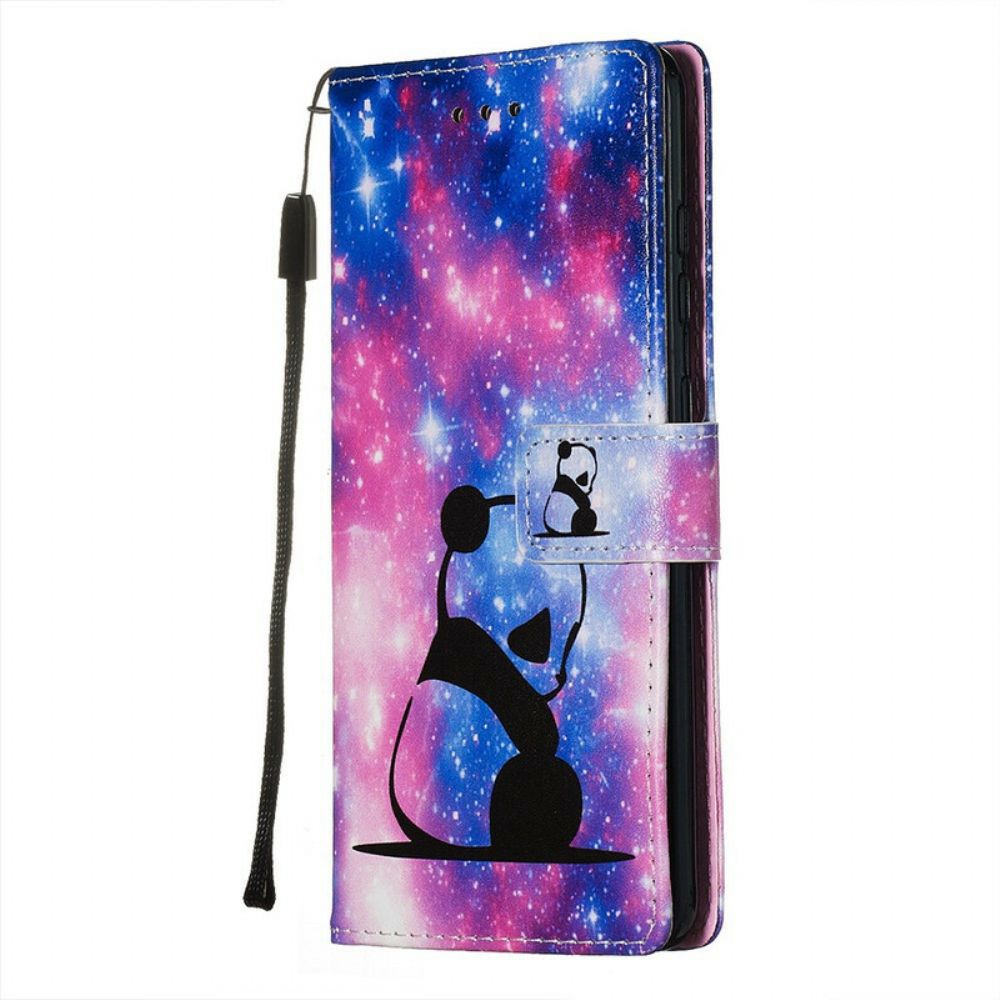 Folio-hoesje voor Samsung Galaxy S20 Panda Galaxy