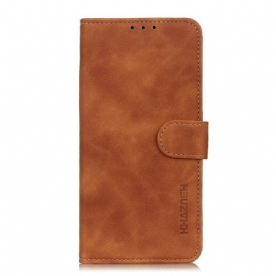 Folio-hoesje voor Samsung Galaxy S20 Vintage Leereffect Khazneh