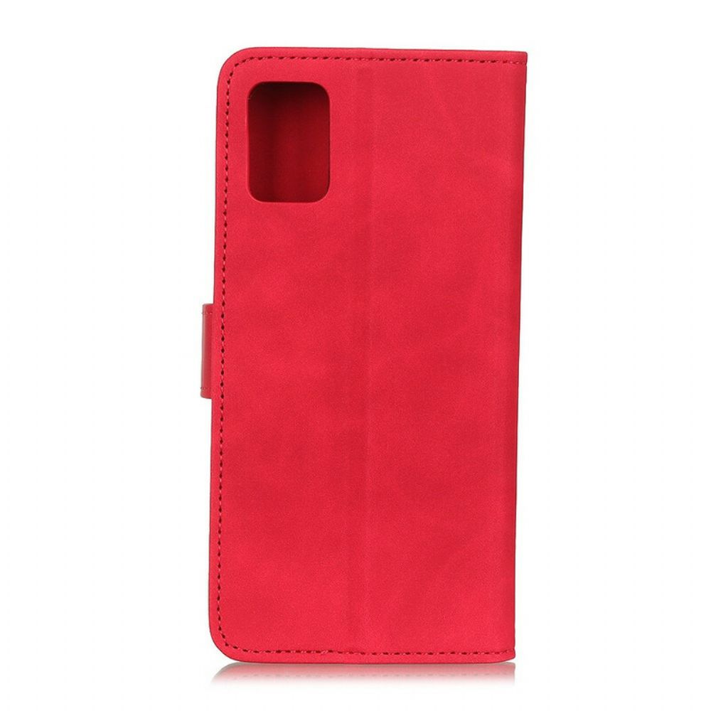 Folio-hoesje voor Samsung Galaxy S20 Vintage Leereffect Khazneh