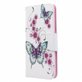 Folio-hoesje voor Samsung Galaxy S20 Vlinders Koningen