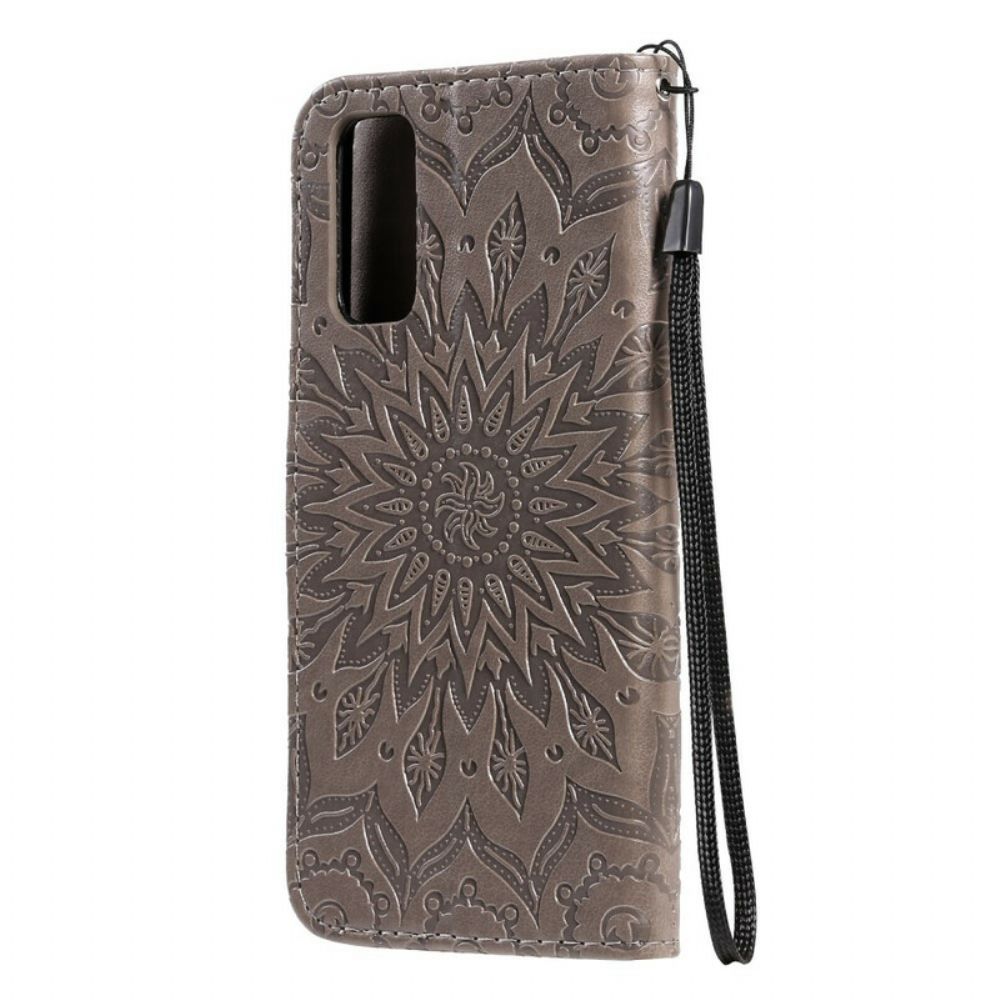 Folio-hoesje voor Samsung Galaxy S20 Zonnebloem