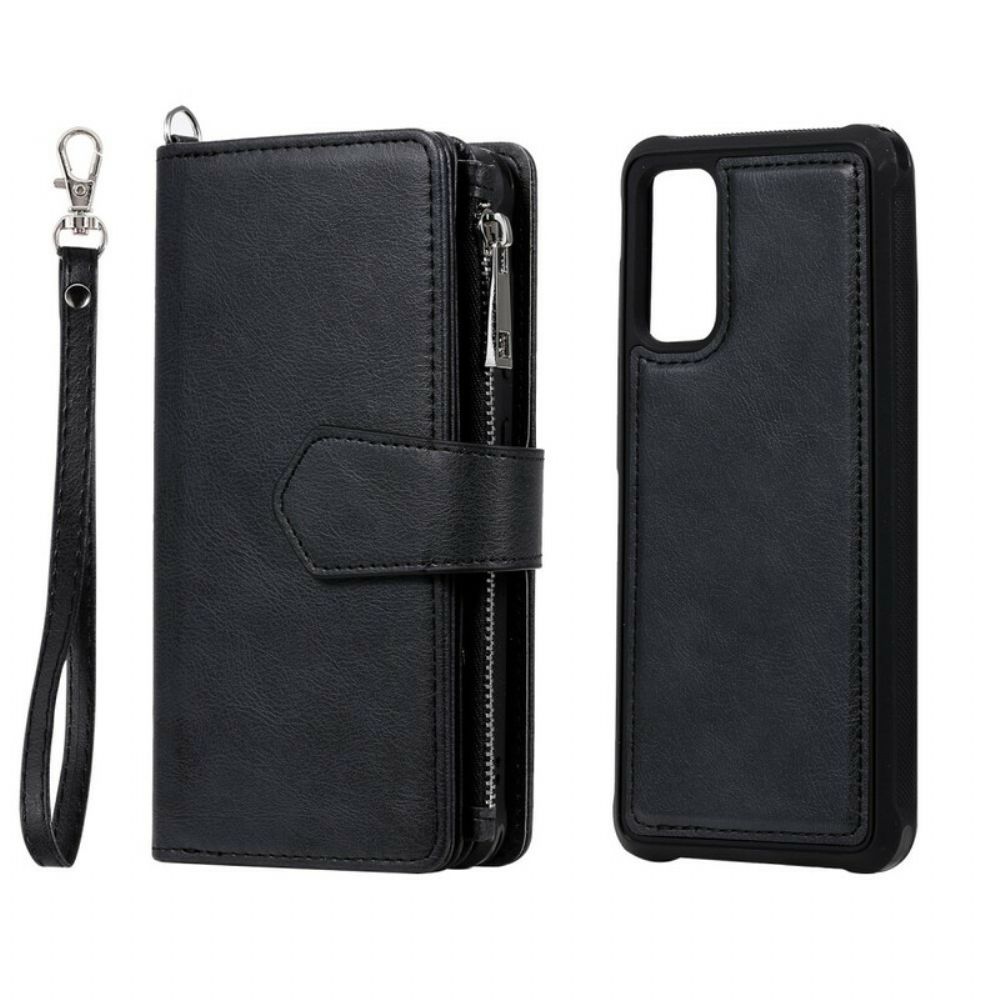 Hoesje Flip Case voor Samsung Galaxy S20 Portemonnee Leren Afneembare Portemonnee