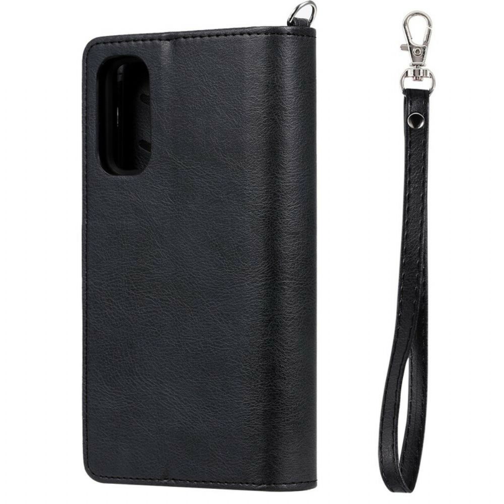 Hoesje Flip Case voor Samsung Galaxy S20 Portemonnee Leren Afneembare Portemonnee