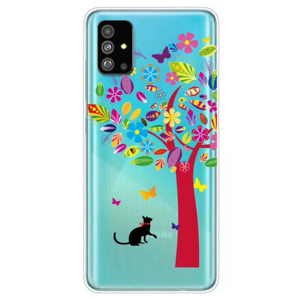 Hoesje voor Samsung Galaxy S20 Kat Onder De Boom