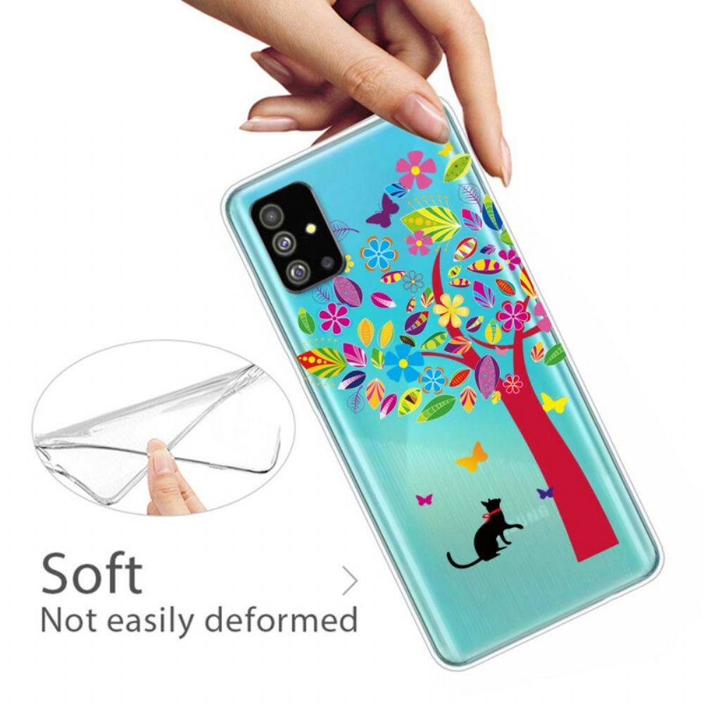 Hoesje voor Samsung Galaxy S20 Kat Onder De Boom