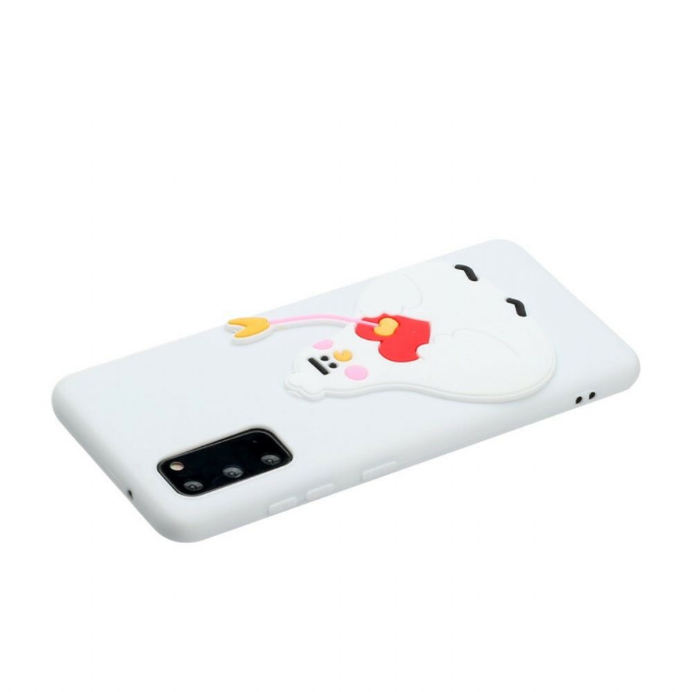 Hoesje voor Samsung Galaxy S20 De Liefdes Kip