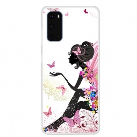 Hoesje voor Samsung Galaxy S20 Vlinder Dame