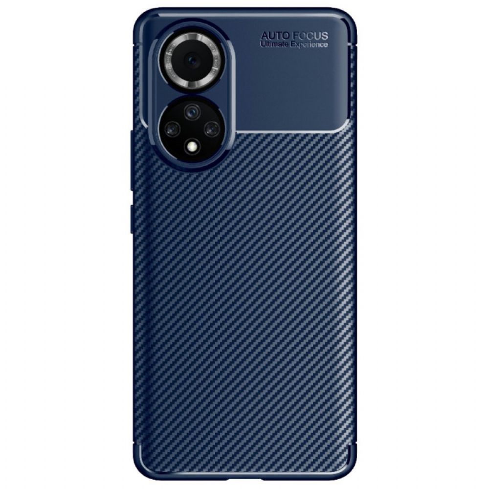 Hoesje voor Huawei Nova 9 Pro / Honor 50 Pro Flexibele Koolstofvezel