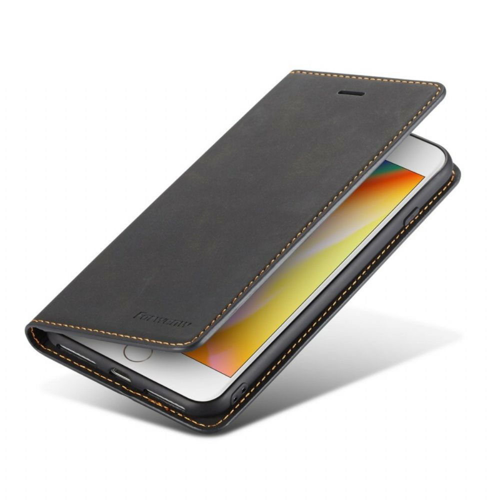 Bescherming Hoesje voor iPhone 8 Plus / 7 Plus Folio-hoesje Lederen Effect Forwenw