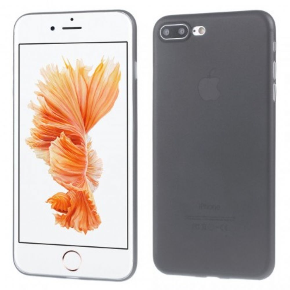 Telefoonhoesje voor iPhone 8 Plus / 7 Plus Ultra Fijn Mat