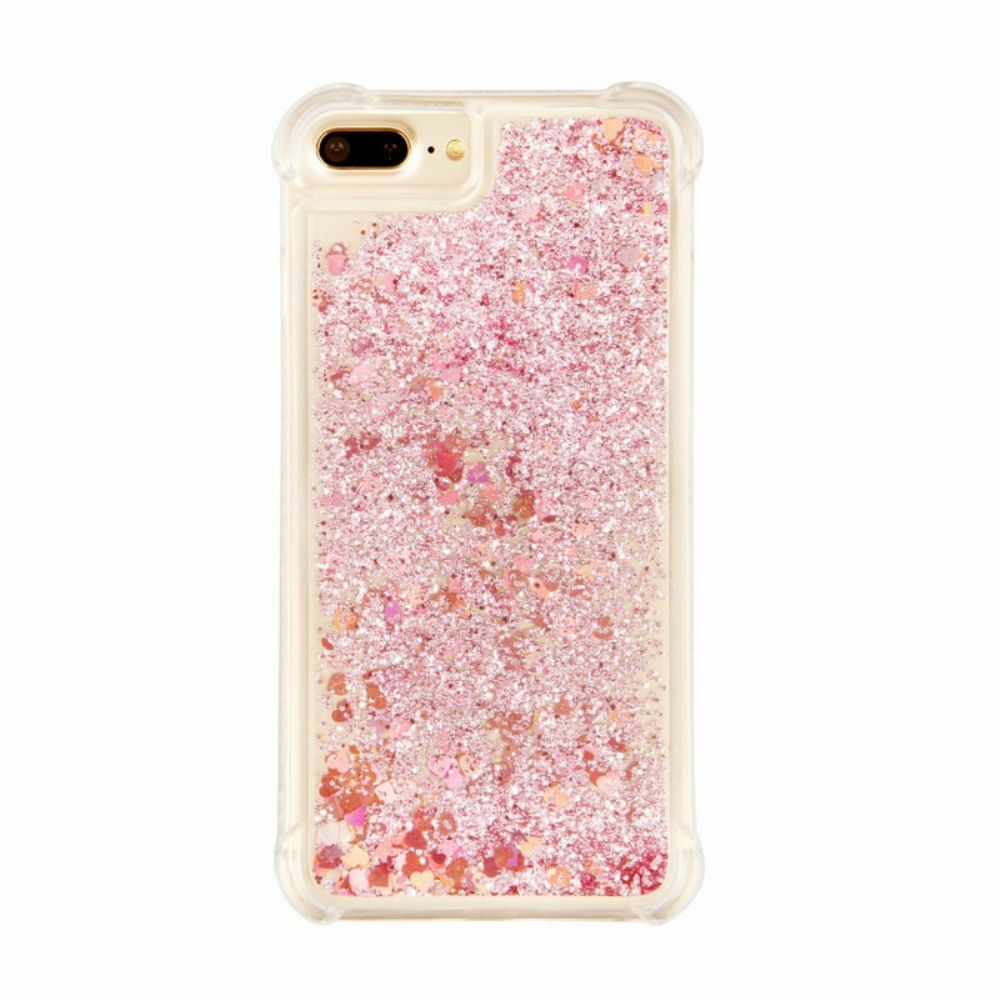 Telefoonhoesje voor iPhone 8 Plus / 7 Plus Wil Je Glitter