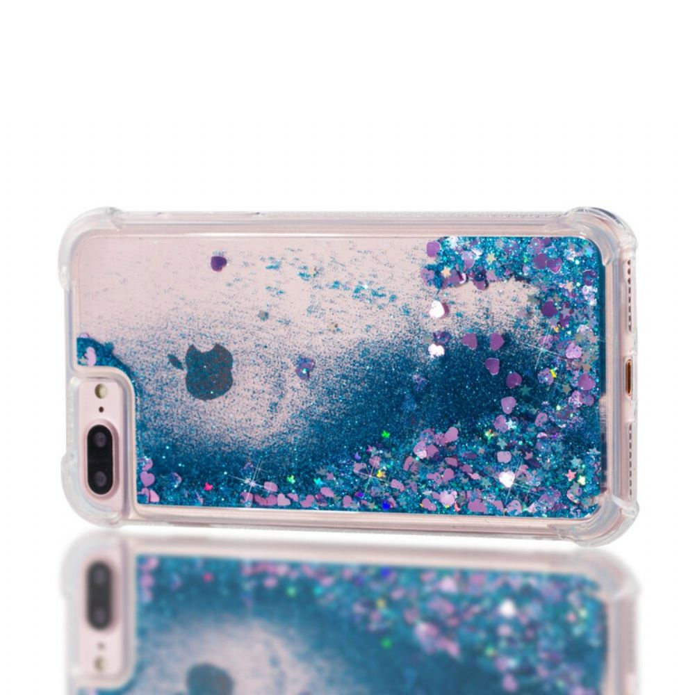 Telefoonhoesje voor iPhone 8 Plus / 7 Plus Wil Je Glitter