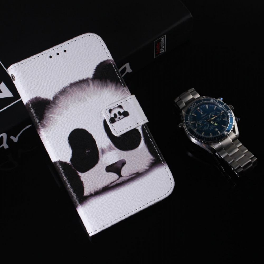 Leren Hoesje Voor Google Pixel 8 Panda