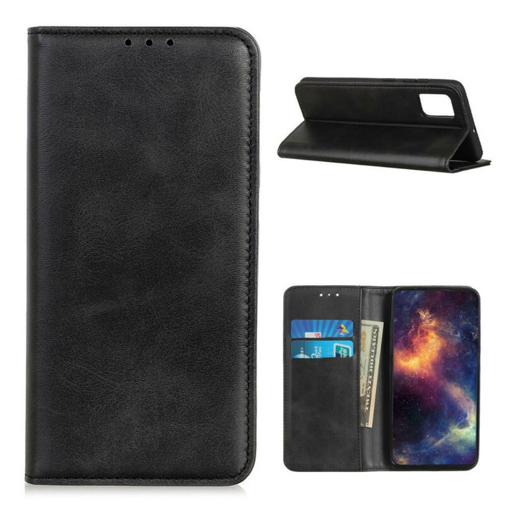 Bescherming Hoesje voor Samsung Galaxy A02s Folio-hoesje Elegantie Splitleer