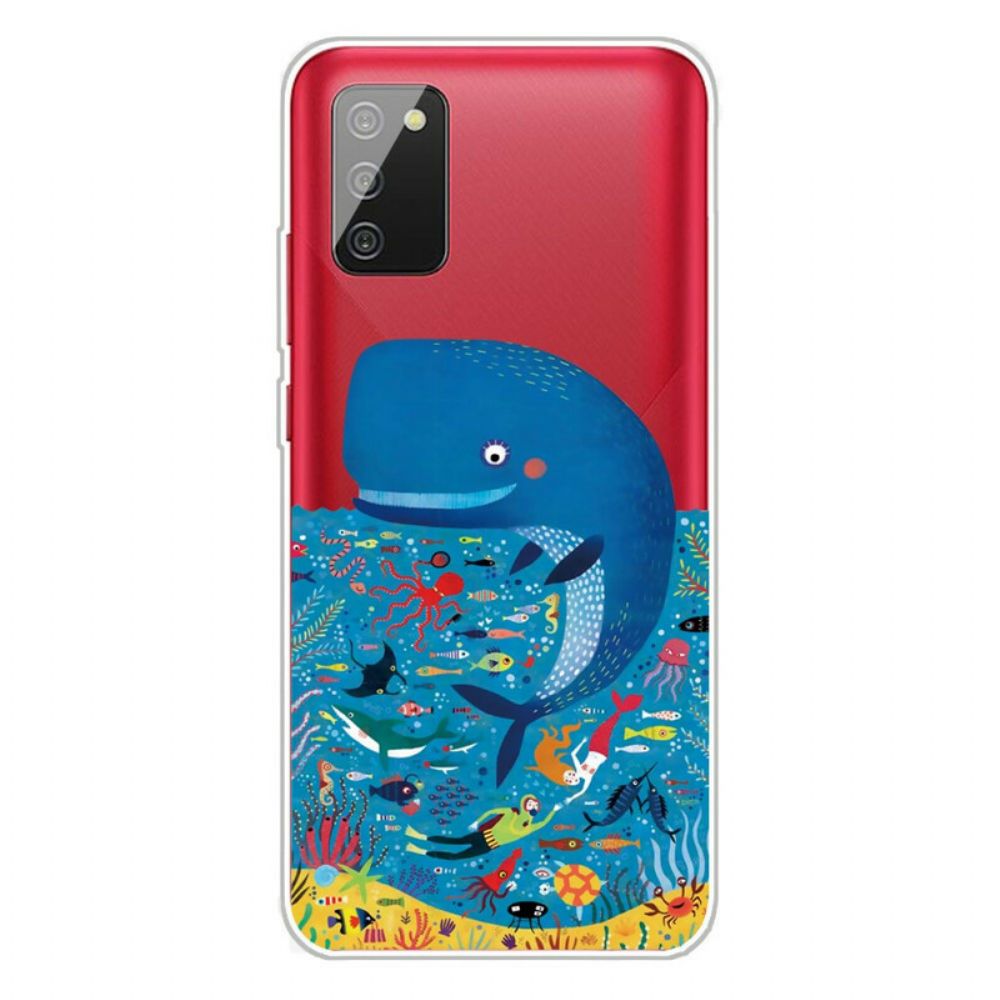 Hoesje voor Samsung Galaxy A02s Maritieme Wereld