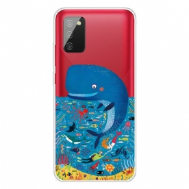 Hoesje voor Samsung Galaxy A02s Maritieme Wereld