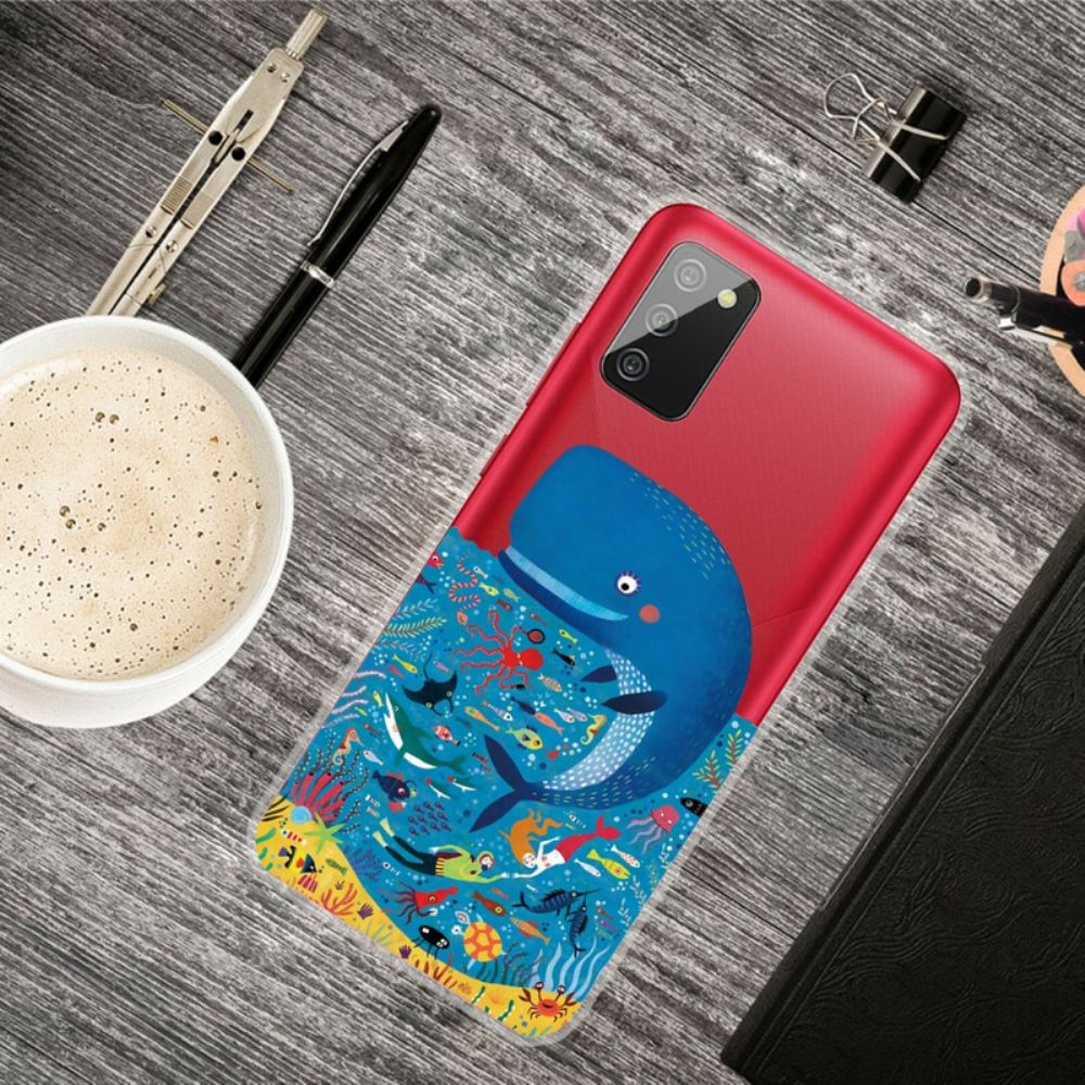 Hoesje voor Samsung Galaxy A02s Maritieme Wereld