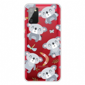 Hoesje voor Samsung Galaxy A02s Schattige Koala's