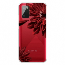 Hoesje voor Samsung Galaxy A02s Wilde Bloemen