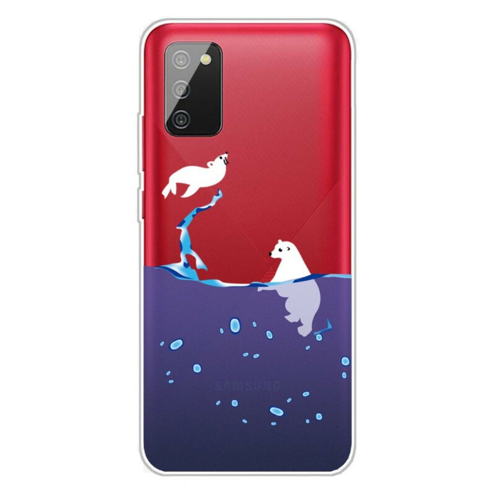 Hoesje voor Samsung Galaxy A02s Zeespelen